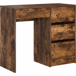 Ce bureau d'écriture chêne fumé est plus qu'un espace pratique ; il apporte style et élégance à ton bureau à la maison ou à t ...