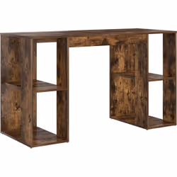 Ce Bureau d'Écriture en Chêne Fumé mixe un look moderne avec une utilisation pratique, parfait pour tout bureau ou coin étude ...