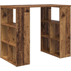 Vidaxl - Bureau d'angle Vieux bois Bois massif de récupération Moyen