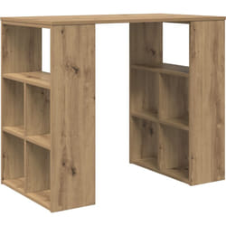 Vidaxl - Bureau d'angle Chêne artisanal Bois d'ingénierie Moyen Élégant