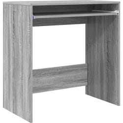 Vidaxl - Bureau d'ordinateur Gris Sonoma Bois d'ingénierie Compact Simple