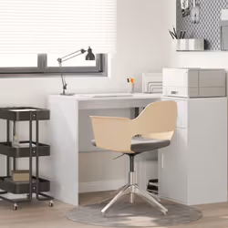 Ce bureau contemporain de vidaXL allie style et praticité, parfait pour un bureau à domicile ou une salle d'étude. Avec son l ...