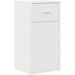Meuble de Rangement Blanc Blanc MDF Compact Rangement vidaXL