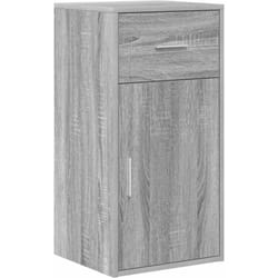 Buffet Sonoma gris 38 x 34,5 x 75 cm Bois d'ingénierie Vidaxl