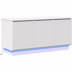 Donne un coup de frais à ton salon avec le meuble TV élégant et pratique vidaXL, fait pour les foyers modernes. Ce meuble TV  ...