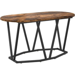 Table Basse Chêne fumé 80 x 40 x 40.5 cm Vidaxl