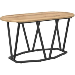 Table Basse chêne artisanal 80 x 40 x 40.5 cm Vidaxl