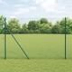 Clôture Hexagonale vidaXL Verte 1,5x10 m Acier