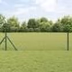 Clôture Hexagonale vidaXL Verte 0.6x100 m Acier