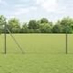 Clôture Hexagonale vidaXL Grise 1x10 m Acier