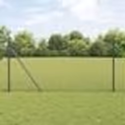 Clôture Hexagonale vidaXL Grise 1,2x10 m Acier