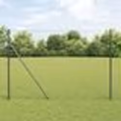 Clôture Hexagonale vidaXL Grise 1,5x10 m Acier