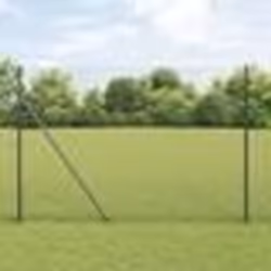 Clôture Hexagonale vidaXL Grise 1,6x10 m Acier