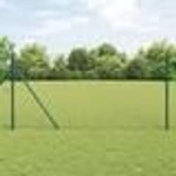 Clôture Hexagonale vidaXL Gris 1x50 m Acier