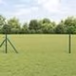 Clôture hexagonale vidaXL Grise 0.6x100 m Acier