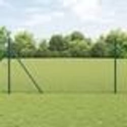 Clôture hexagonale vidaXL grise 1,2x100 m en acier