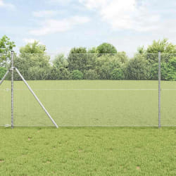 Clôture hexagonale vidaXL 1,4x10 m en acier galvanisé