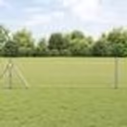 Clôture hexagonale vidaXL 0.8x25 m en acier galvanisé