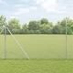 Clôture hexagonale vidaXL 1,6x25 m Acier galvanisé