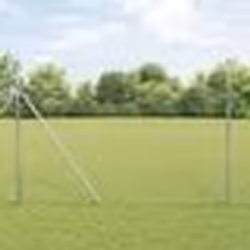 Clôture hexagonale vidaXL 1,6x25 m en acier galvanisé