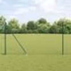 Clôture hexagonale vidaXL verte 1,6 x 25 m en acier