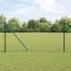 Clôture hexagonale vidaXL verte 1,2x100 m en acier