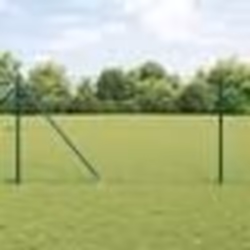 Clôture hexagonale vidaXL verte 1,2x100 m acier