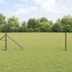 Clôture Hexagonale vidaXL Grise 0.6x50 m Acier