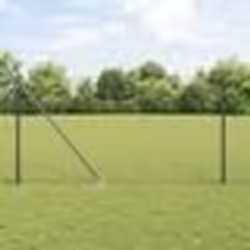 Clôture Hexagonale Grise 1,4x50 m Acier vidaXL