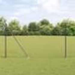 Clôture Hexagonale vidaXL Grise 1.6x50 m Acier