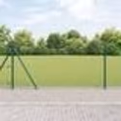 Clôture Hexagonale vidaXL Verte 1x10 m Acier