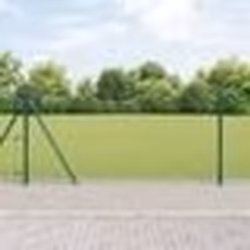 Clôture Hexagonale vidaXL Verte 1x10 m Acier
