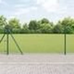 Clôture Hexagonale vidaXL Verte 0.8x25 m Acier