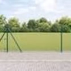 Clôture Hexagonale vidaXL Verte 1x100 m Acier