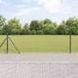 Clôture Hexagonale vidaXL Gris 0.6x10 m Acier