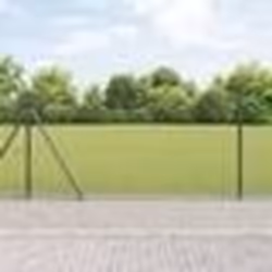 Clôture hexagonale vidaXL Grise 0,8x50 m Acier