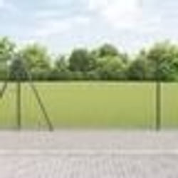 Clôture Hexagonale vidaXL Gris 1.2x50 m Acier