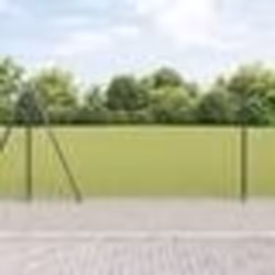 Clôture hexagonale vidaXL Gris 1,2x50 m Acier