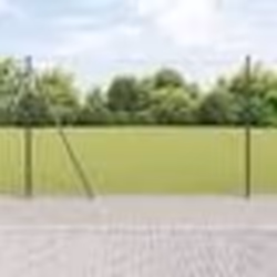 Clôture hexagonale vidaXL Grise 1,4x50 m Acier