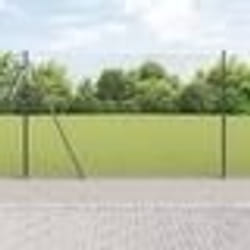 Clôture hexagonale vidaXL gris 1.5x50 m en acier