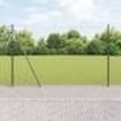 Clôture en hexagone vidaXL grise 1,6x50 m en acier