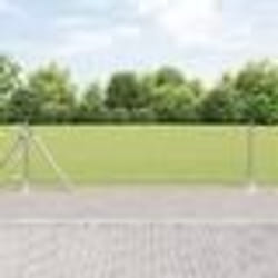 vidaXL Ensemble de clôtures Lot de 2 Acier galvanisé 25 x 0,5 m