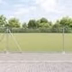 vidaXL Ensemble de Clôture Ensemble de 2 Acier galvanisé 25 x 1 m