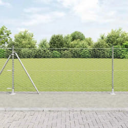 Clôture hexagonale vidaXL 0.8x100 m Acier galvanisé