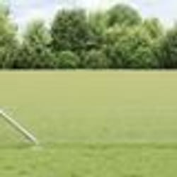 vidaXL Clôture en fil soudé avec 13 piquets à pointes 0.4x25 m en acier galvanisé
