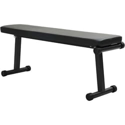 Banc de poids pliable Noir 109 x 29 x 42 cm Acier Vidaxl
