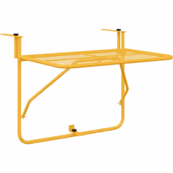 Cette table pliante pour l'extérieur est géniale pour les balcons, jardins ou patios, t'offrant l'espace qu'il te faut pour l ...