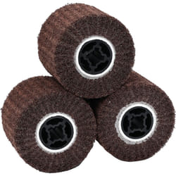 Rouleaux de Ponçage 3 pièces Grain 120 Fibre Synthétique Vidaxl