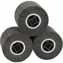 Cet ensemble de rouleaux de ponçage est fait pour tous vos besoins en bricolage, avec trois rouleaux solides en matériaux syn ...