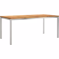 Profite à fond de tes rassemblements dehors avec notre table à manger vidaXL. Elle est faite pour avoir du style, peu importe ...